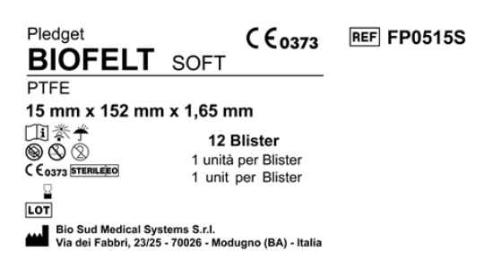 Biofelt PTFE 15 mm x 152 mm Soft Box 12 pcs