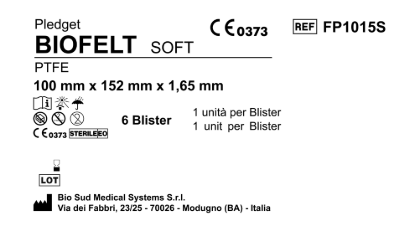 Biofelt PTFE 100 mm x 152 mm Soft Box 6 pcs