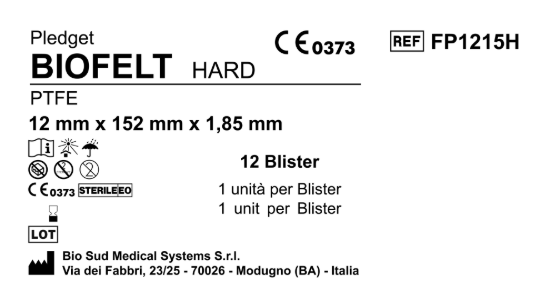 Biofelt PTFE 12 mm x 152 mm Hard Box 12 pcs