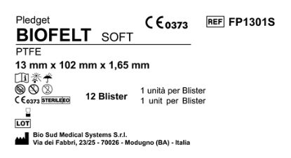 Biofelt PTFE 13 mm x 102 mm Soft - 12 pcs. per BOX
